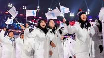 <p>Ken Mainardis, Senior Vice President, Editorial, Getty Images <br>Most Olympic Games Opening Ceremonies focus on the show and spectacle. This photograph by Getty Images photographer Matthias Hangst of the 2018 PyeongChang Winter Olympic Games shows the joy and hope of two nations competing together. An inspirational image to start the Games.</p>