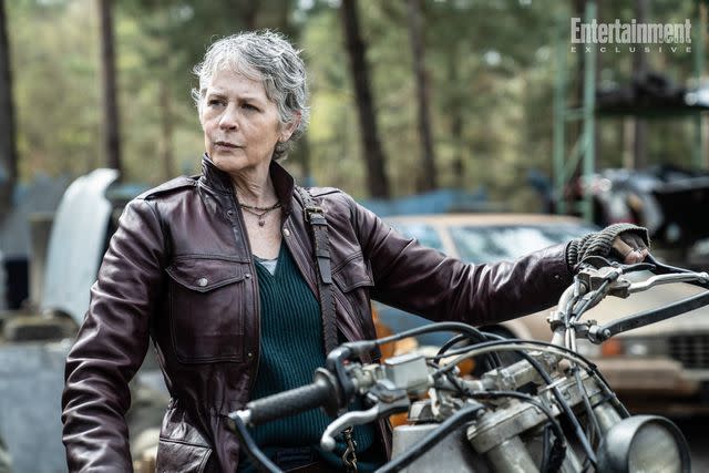 <p>Emmanuel Guimier/AMC</p> Melissa McBride as Carol Peletier on 'The Walking Dead: Daryl Dixon — The Book of Carol'