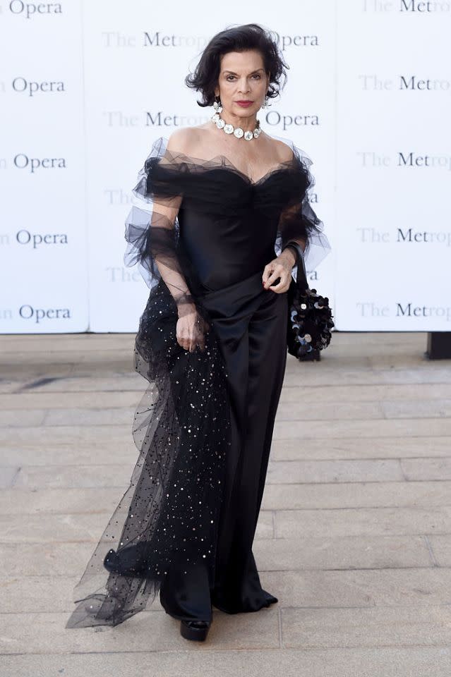 Bianca Jagger, 70