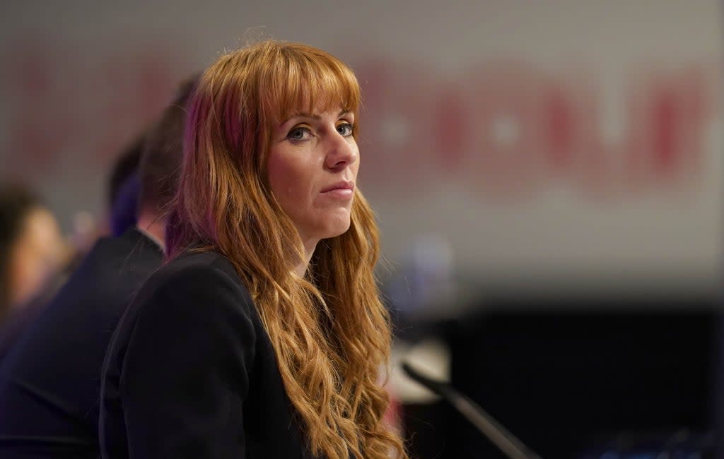 Labour deputy leader Angela Rayner (Gareth Fuller/PA) (PA Wire)