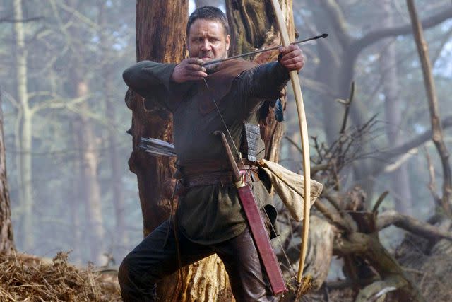 <p>Universal/Kobal/Shutterstock</p> Russell Crowe in "Robin Hood" (2010)