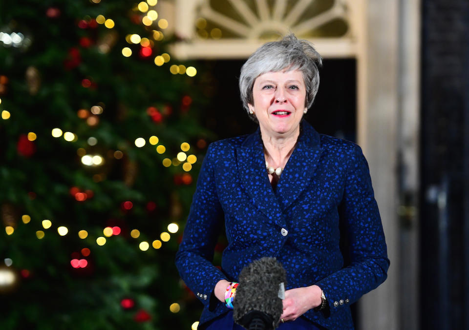 Theresa May survived an attempt by Tory MPs to oust her with a vote of no confidence last week (Picture: PA)