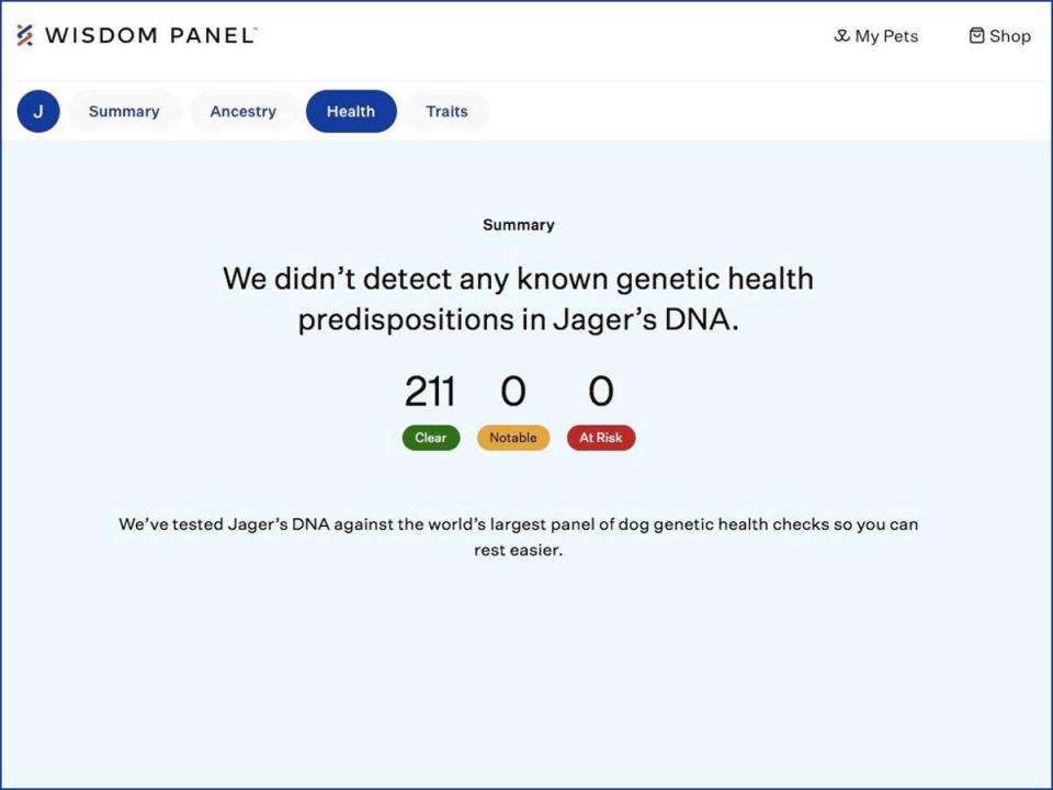 wisdom panel geneticscreening