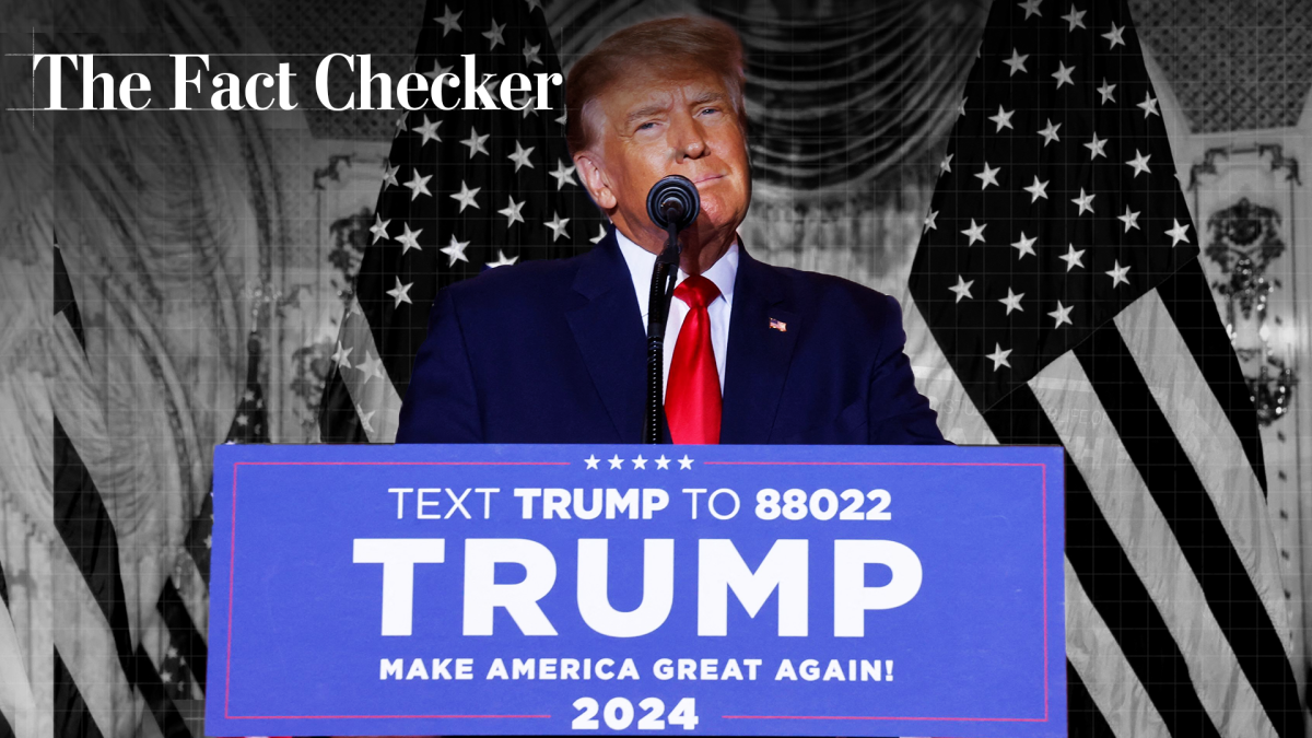 Factchecking Trump’s 2024 campaign announcement