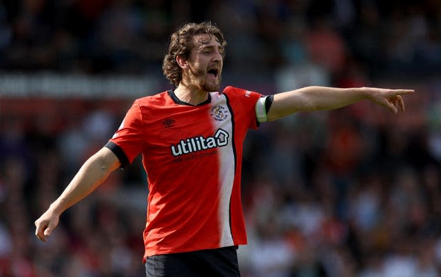 Luton defender Tom Lockyer's disallowed goal against Tottenham was checked by VAR 