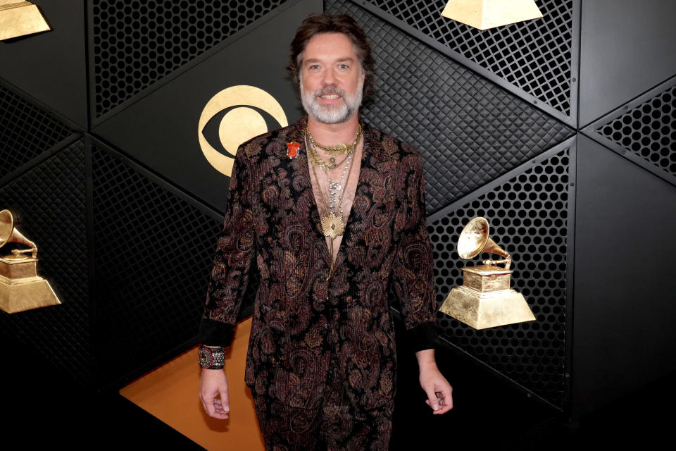 LOS ANGELES, CALIFORNIA - FEBRUARY 04: (FOR EDITORIAL USE ONLY) Rufus Wainwright attends the 66th GRAMMY Awards at Crypto.com Arena on February 04, 2024 in Los Angeles, California. (Photo by Jeff Kravitz/FilmMagic)