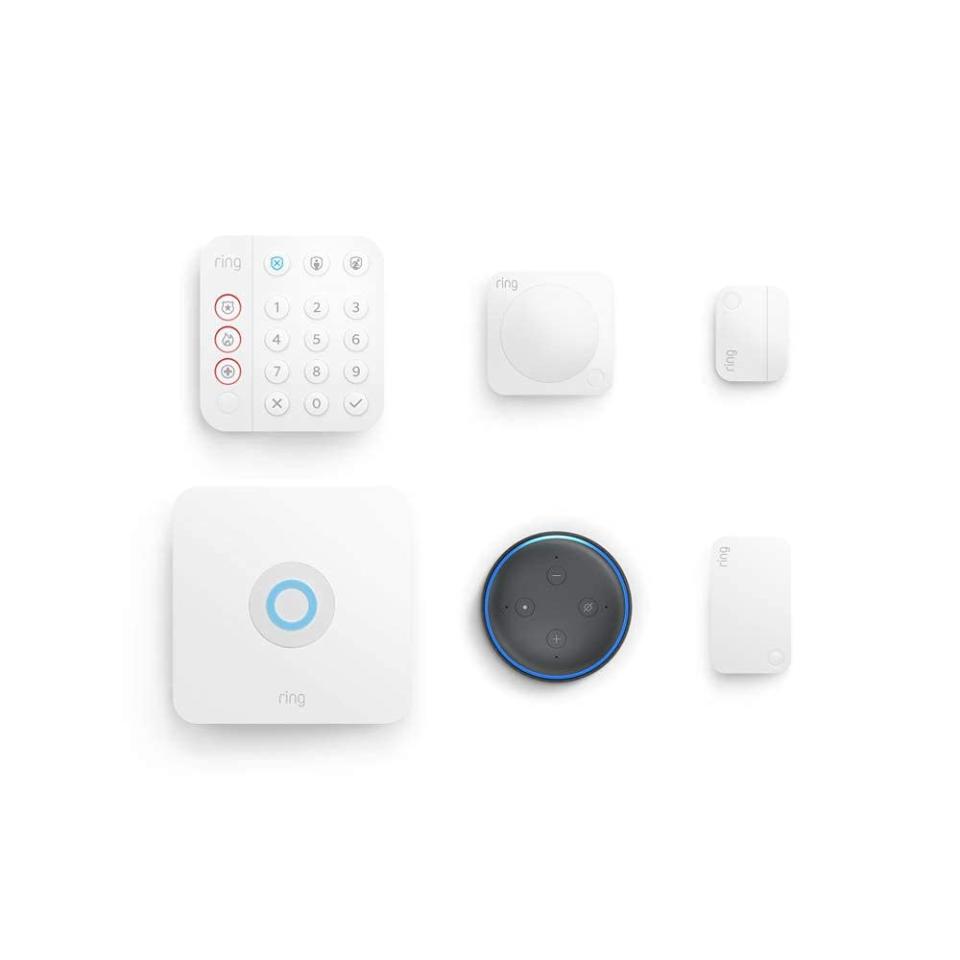 Ring Alarm 5-piece kit (2nd Gen) with Echo Dot (3rd Gen)