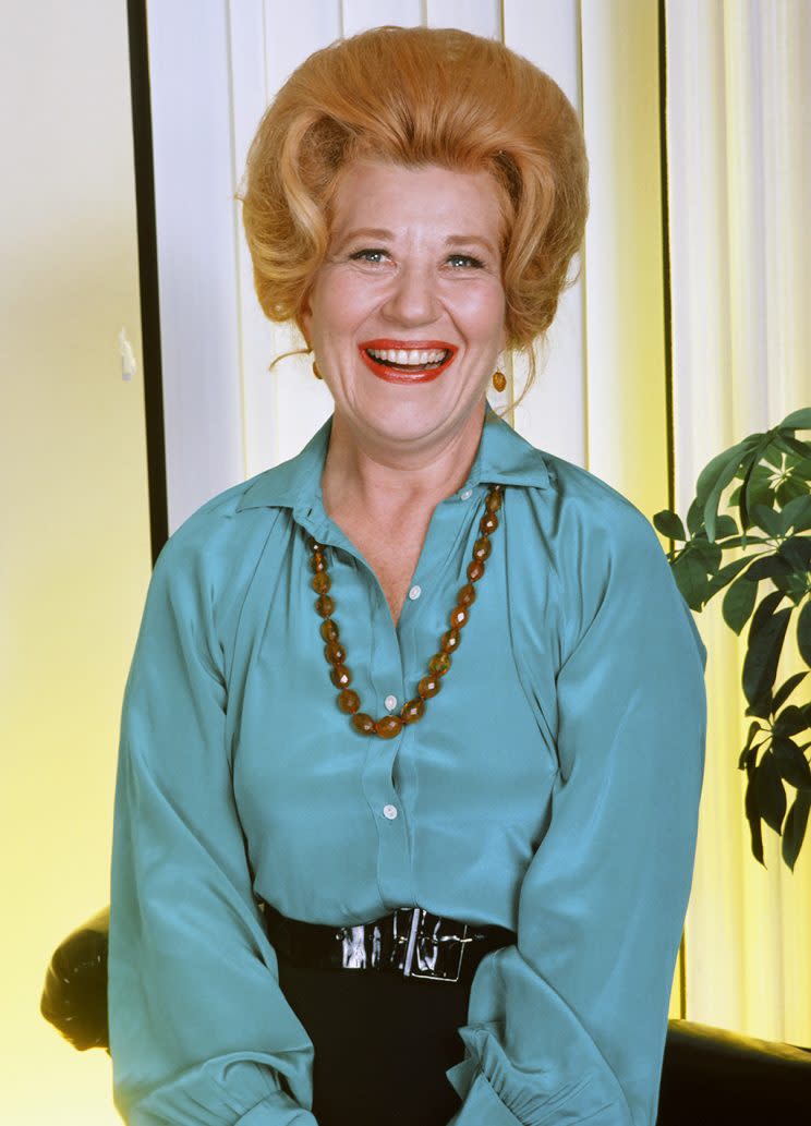 Charlotte Rae played the beloved Mrs. Garrett on “The Facts of Life.” (Photo by NBC/NBCU Photo Bank via Getty Images)