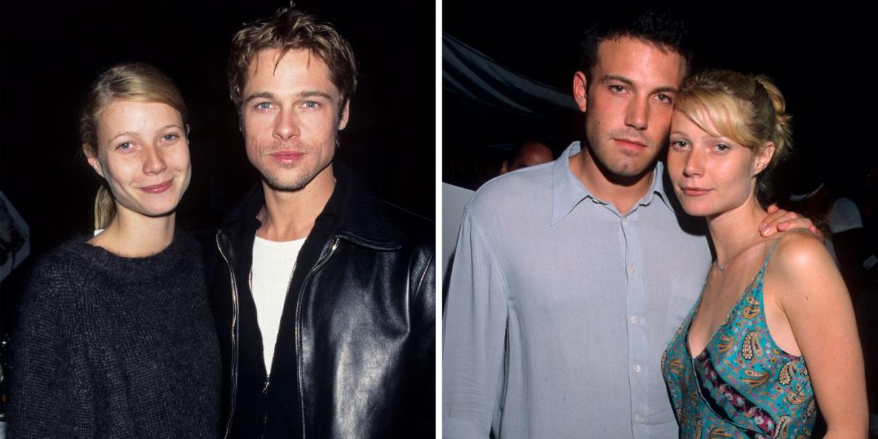 gwyneth paltrow brad pitt and ben affleck