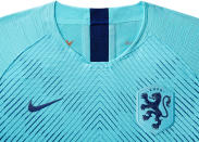 <p>The away kit for Netherlands, to be worn in the Women’s World Cup. </p>