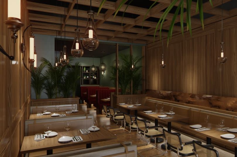 A render of the new spot