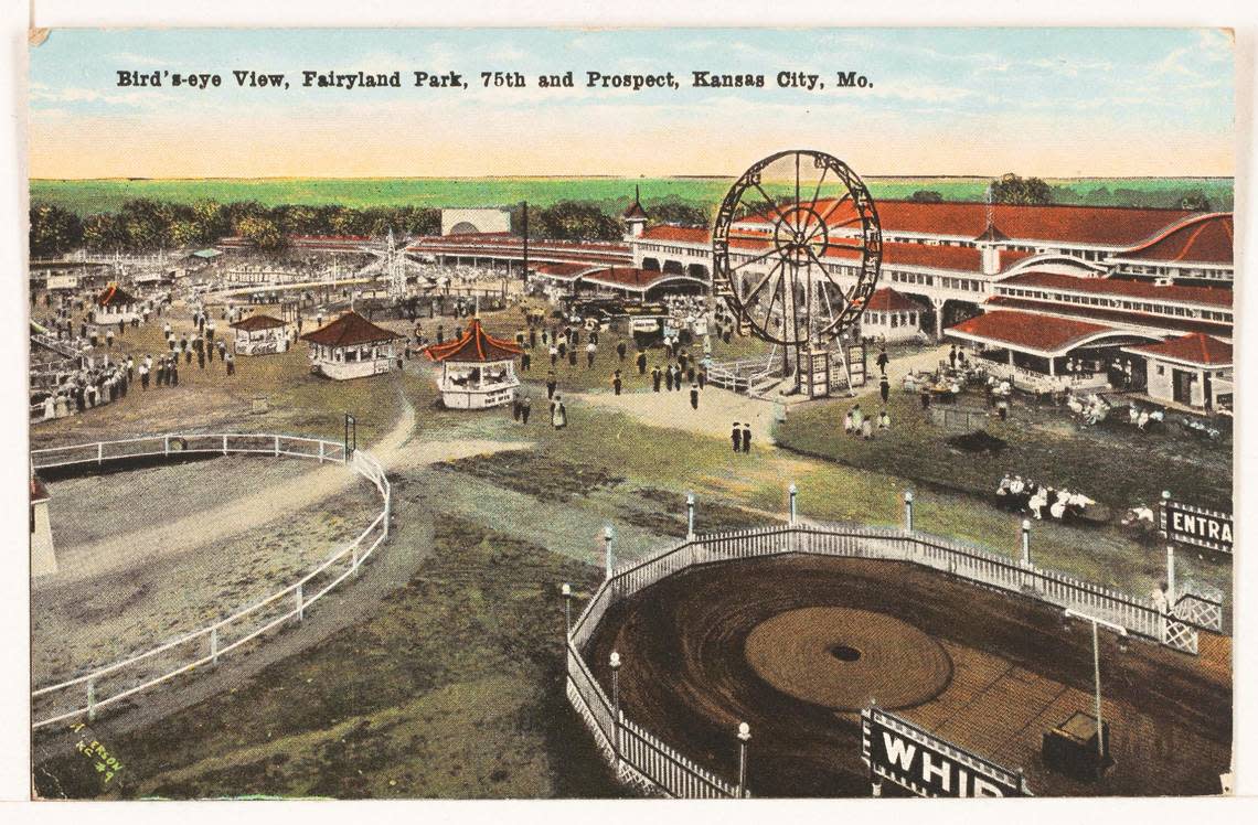 A postcard of Fairyland Park in its early days.