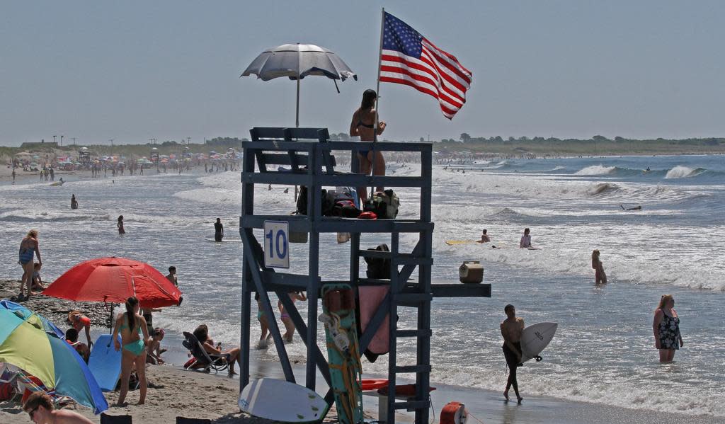 Second Beach in Middletown is near Sachuest Point National Wildlife Refuge.