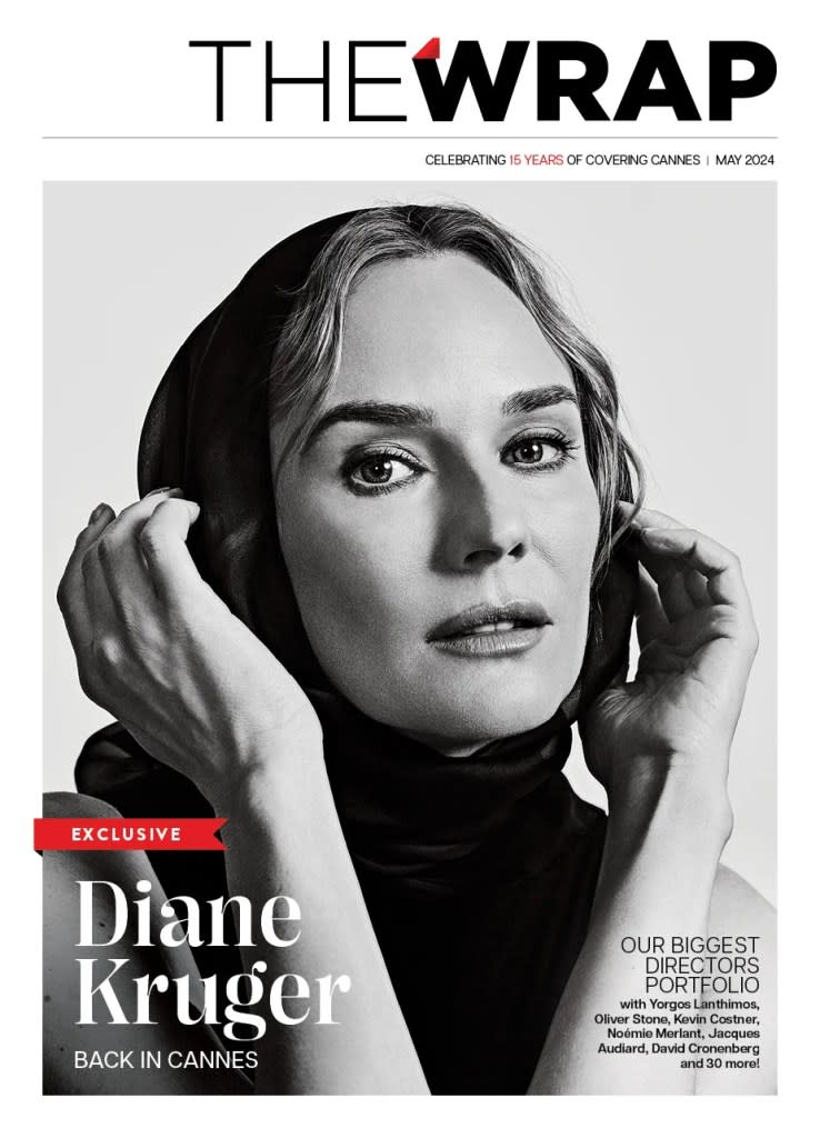 Diane Kruger photographed for TheWrap by Guerin Blask