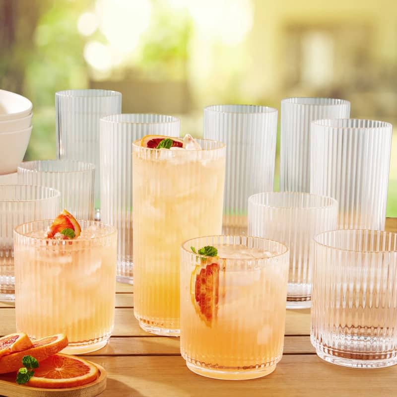 Member's Mark Acrylic 12-Piece Drinkware Set