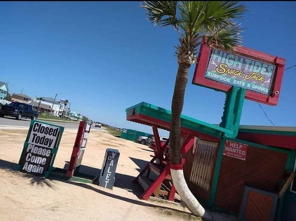 High Tides Snack Jack in Flagler Beach.