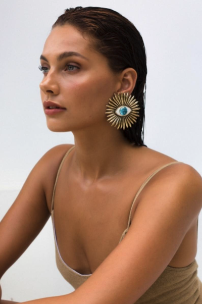 Solare Earrings by Kasha Bali