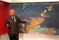 <p>King Charles once presented a special lunchtime weather forecast during a visit to BBC Scotland's headquarters at Pacific Quay, Glasgow. </p><p>Pictured: The King at the BBC Scotland Headquarters where he met staff to celebrate 60 years of BBC Scotland</p>