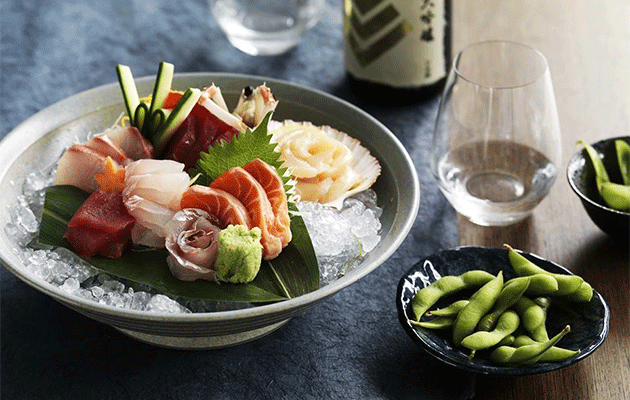 Sashimi precision at Sake. Photo: Supplied