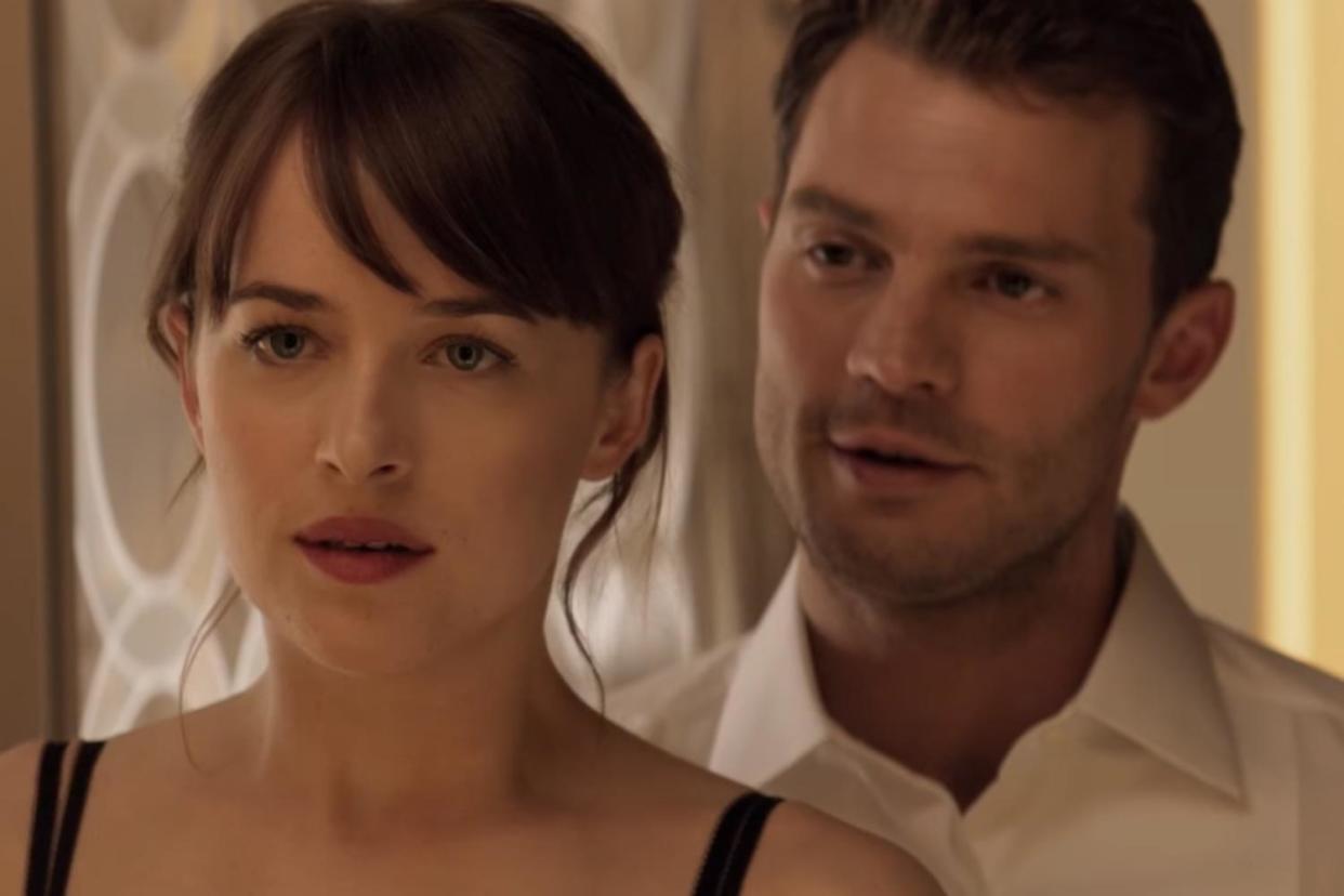 Worst: Dakota Johnson and Jamie Dornan in Fifty Shades Darker