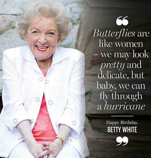 how old is betty white Happy 98th Birthday Betty White 