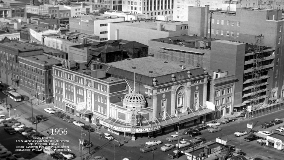 Photos from Northwest Louisiana Archives at LSUS of the historic Strand Theatre in Shreveport that were researched by Twin Blends the Northwest Louisiana History Hunters.