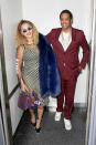 <p>The music supercouple were spotted looking crazy in love on Jay-Z’s 48th birthday, as they <a rel="nofollow" href="https://www.yahoo.com/entertainment/beyonc-jay-z-happily-pose-071843097.html" data-ylk="slk:exited an elevator;elm:context_link;itc:0;sec:content-canvas;outcm:mb_qualified_link;_E:mb_qualified_link;ct:story;" class="link  yahoo-link">exited an elevator</a> after a movie date in NYC on Monday. (Photo: BACKGRID) </p>