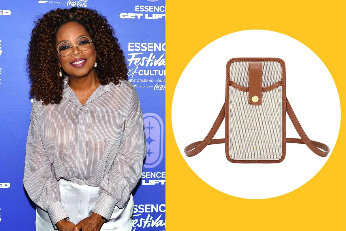 Shop the Bandolier crossbody phone case celebs like Oprah love