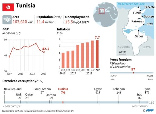 Factfile on Tunisia