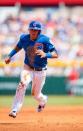 FILE PHOTO: Mar 26, 2019; Mesa, AZ, USA; Chicago Cubs shortstop Addison Russell against the Boston Red Sox during a spring training game at Sloan Park. Mandatory Credit: Mark J. Rebilas-USA TODAY Sports