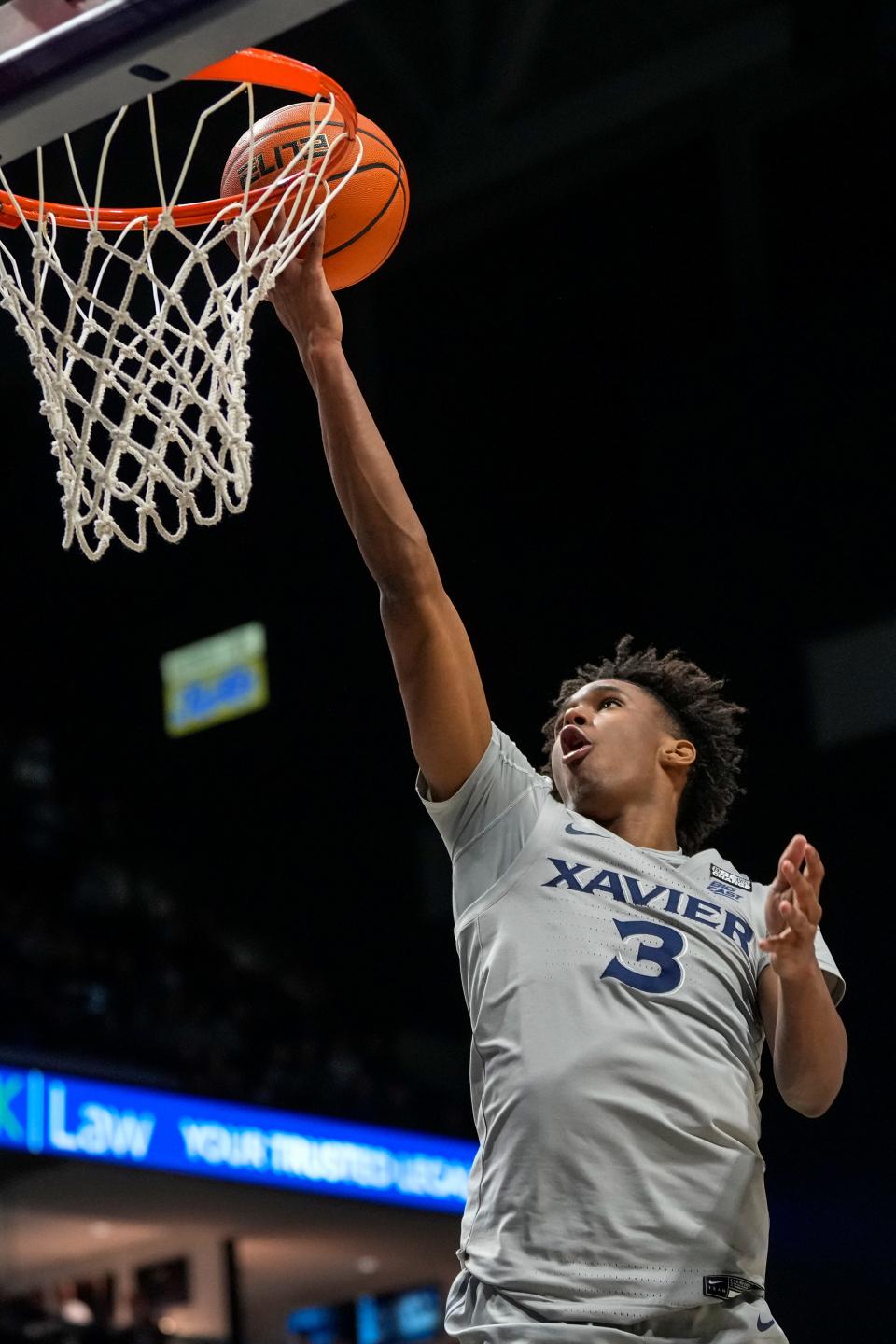 Xavier's Dailyn Swain (3) and Trey Green were named to the Big East's All-Freshman Team last season.