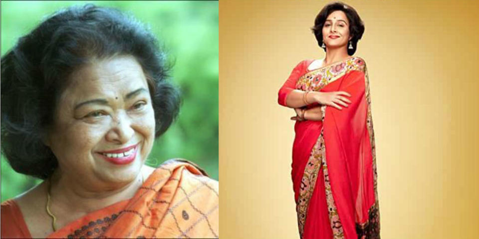 Shakuntala Devi and Vidya Balan