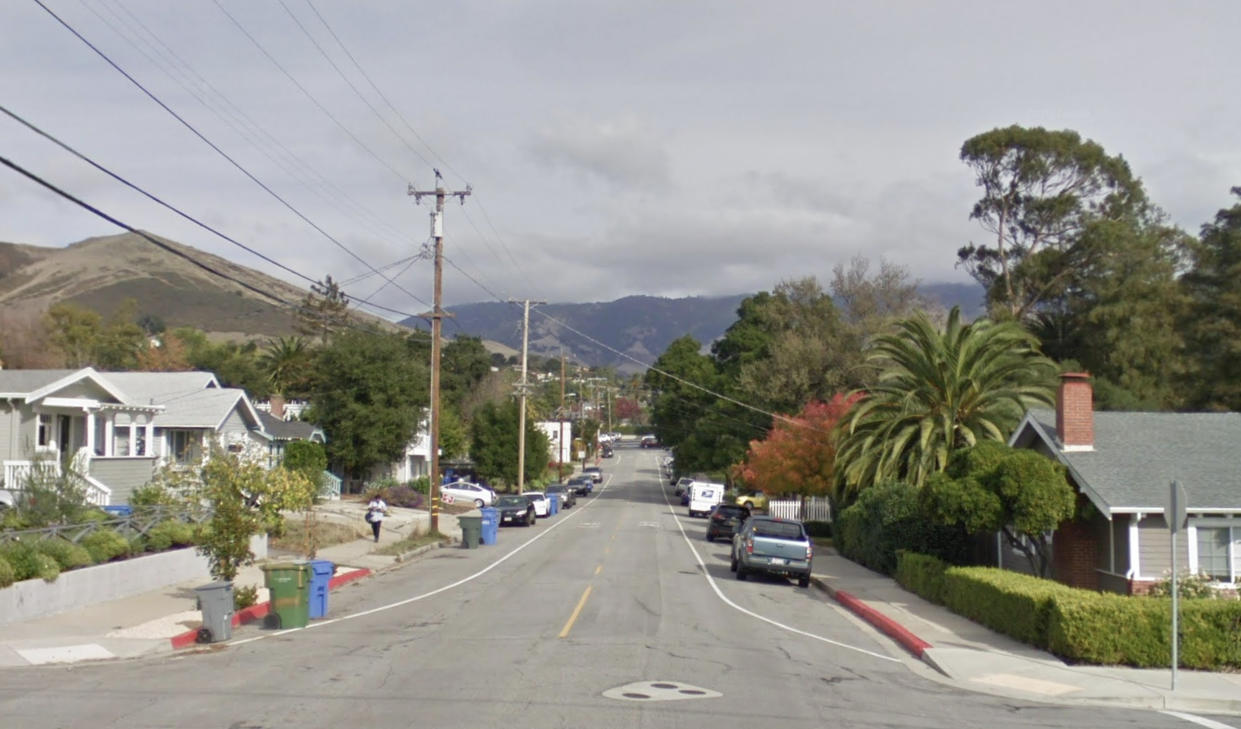 The 1600 block of Mills St. in  San Luis Obispo, Calif. (Google Maps)