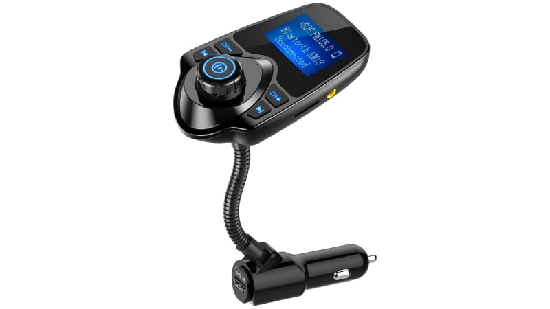 Nulaxy Wireless in-Car Bluetooth FM Transmitter