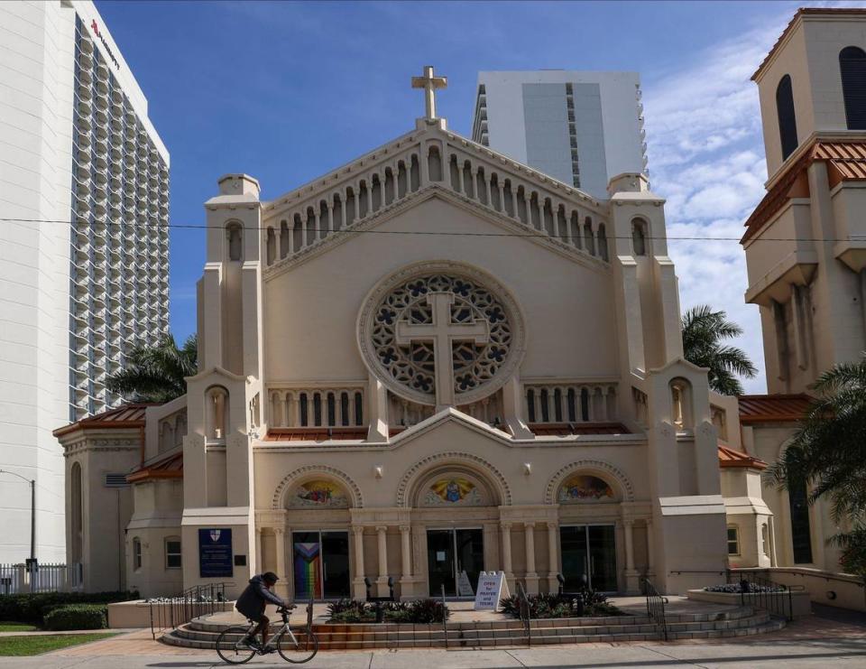 Miami’s historic Trinity Cathedral partnered with Key International, which will build a 42-story residential tower on parts of its property. The historic church will get a new 4,000-square-foot cathedral hall, event space, outdoor facilities, offices for administrators, and parking garage.