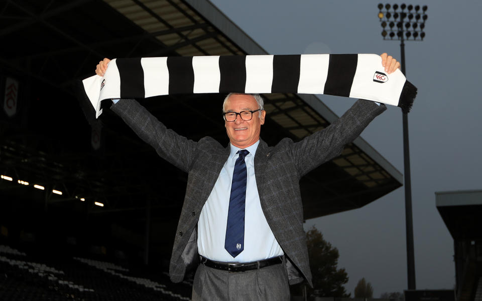 Claudio Ranieri has agreed a ‘multi-year’ deal to manage Fulham (Simon Cooper/PA)