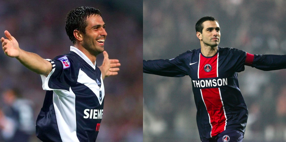 Pedro Miguel Pauleta : aux Girondins de Bordeaux entre 2000 et 2003 puis au PSG de 2003 à 2008.