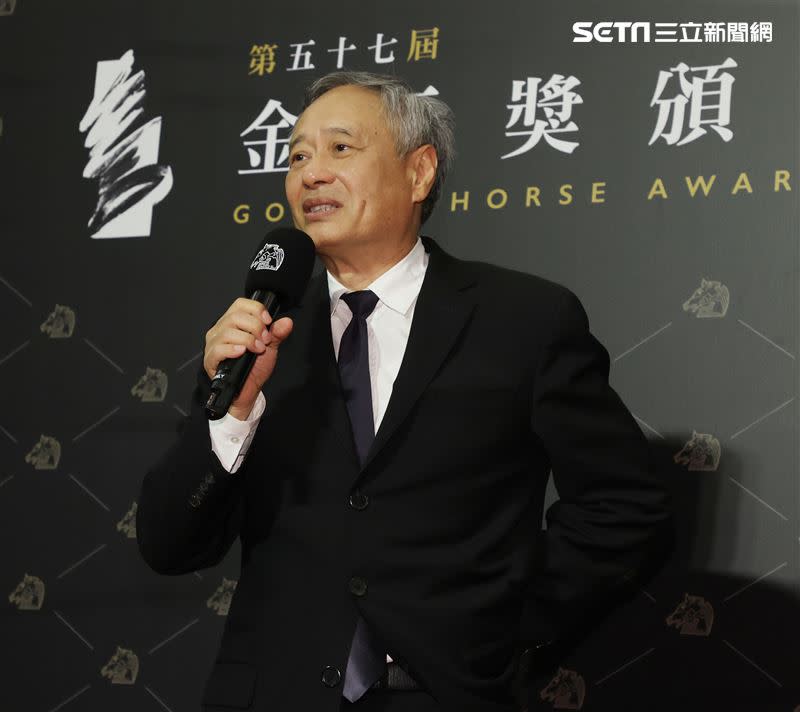  李安成為首位獲得BAFTA終身成就獎的華人。（資料照／楊澍攝影）