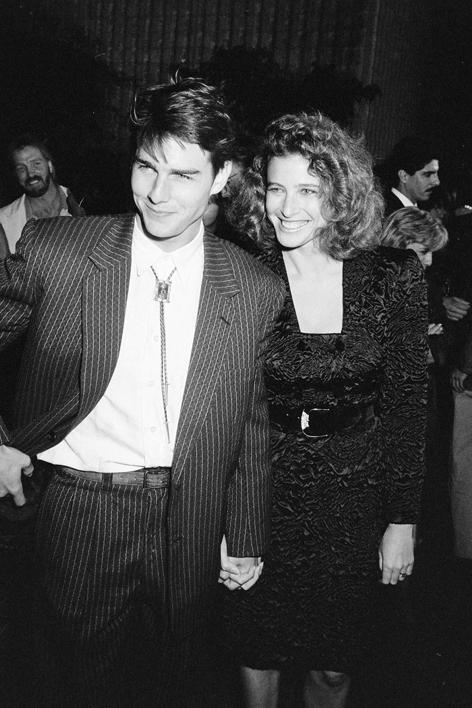 Tom Cruise and Mimi Rogers