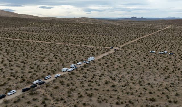 <p>Brian van der Brug / Los Angeles Times via Getty</p> Six people were found dead in California’s Mojave Desert on Jan. 23 and Jan. 24.