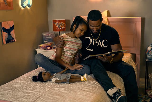 <p>Courtesy of Amazon Studios</p> Liyou Abere as Janine and Laz Alonso as Mother's Milk on 'The Boys'.