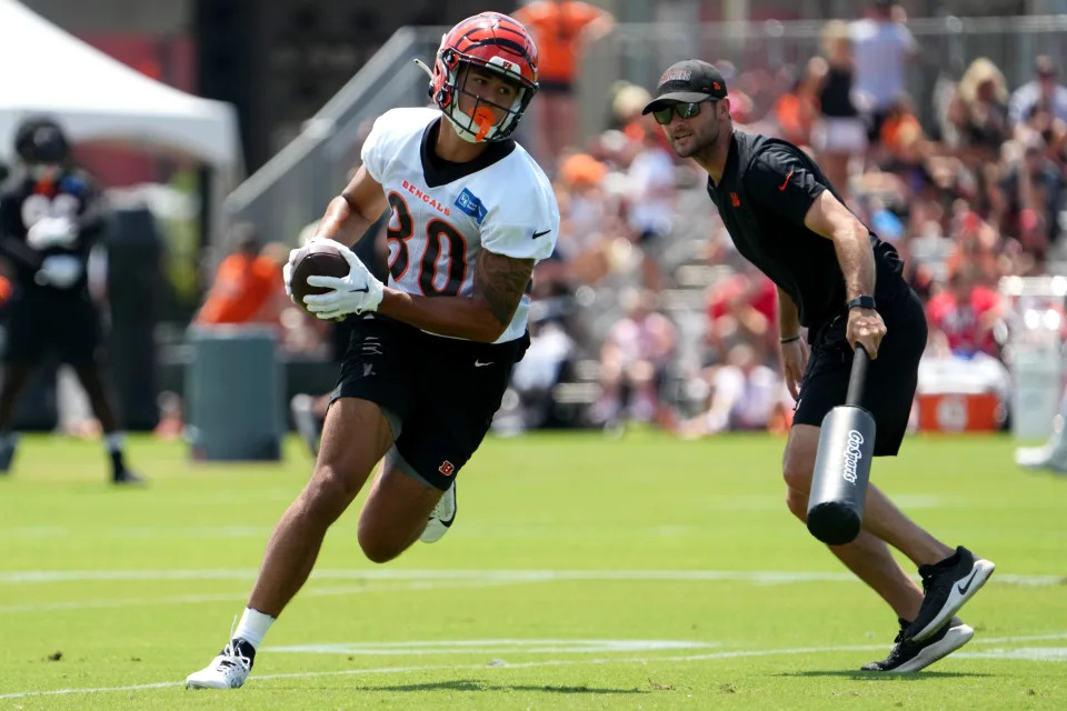 Cincinnati Bengals wide receiver Andrei Iosivas