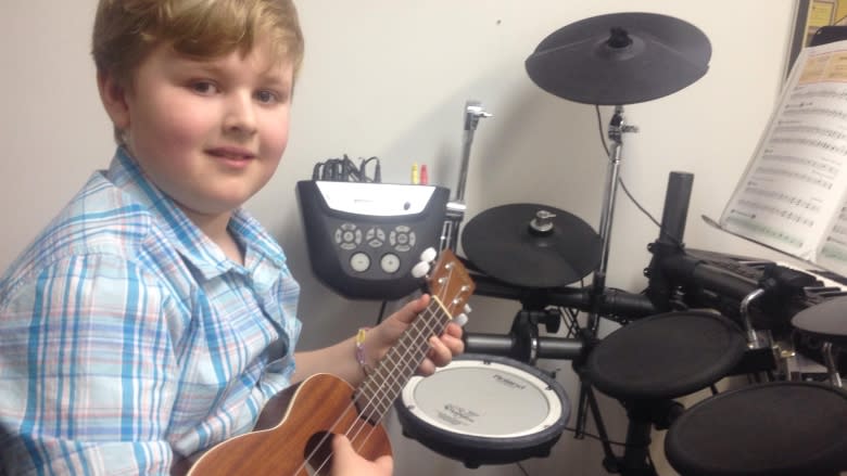 Meet an 8-year-old boy who has already recorded 7 albums