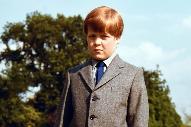 <p>Â©Earl Spencer</p> Charles Spencer in his Maidwell "Sunday best" suit in 1972.