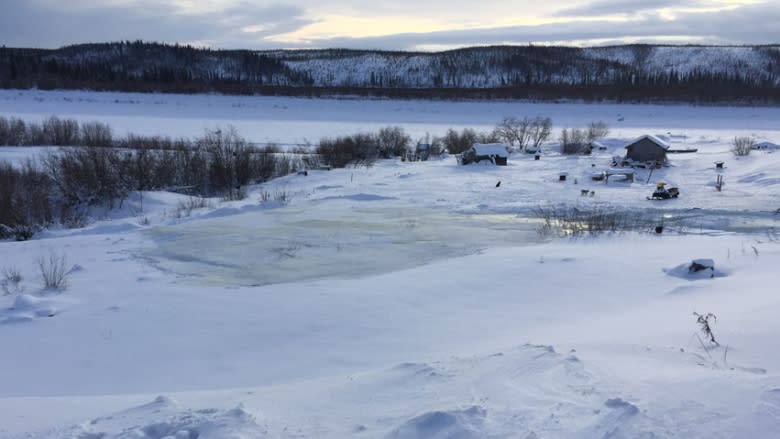 Tsiigehtchic, N.W.T., elder wants government to solve drainage problem near cabin