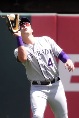 St. Louis, United States. 06th Aug, 2023. Colorado Rockies starting pitcher Austin  Gomber goes to the rozen bag during the first inning against the delivers a  pitch to the St. Louis Cardinals