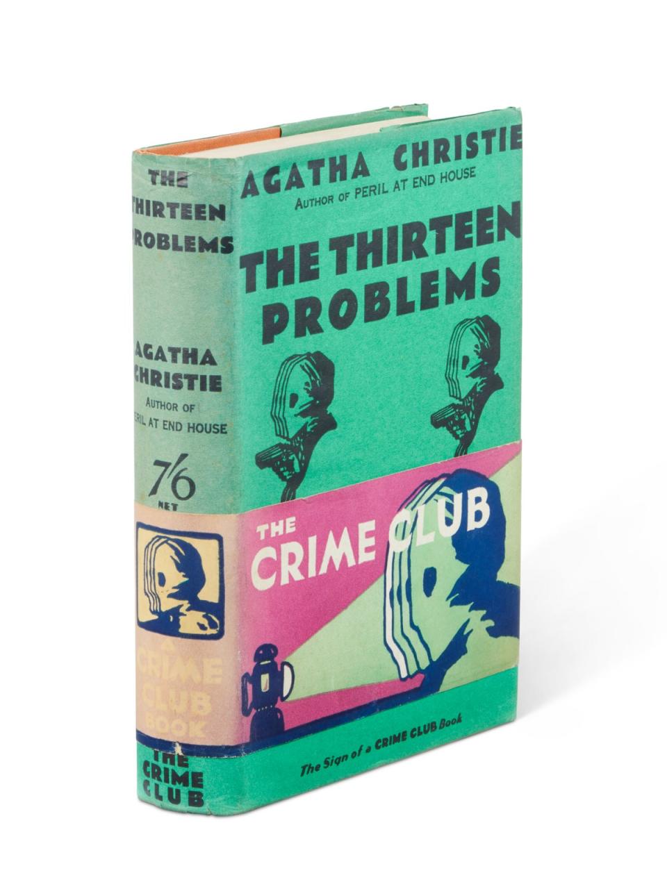 A first edition of ‘The Thirteen Problems’ by Agatha Christie (CHRISTIE'S IMAGES LTD. 2023)