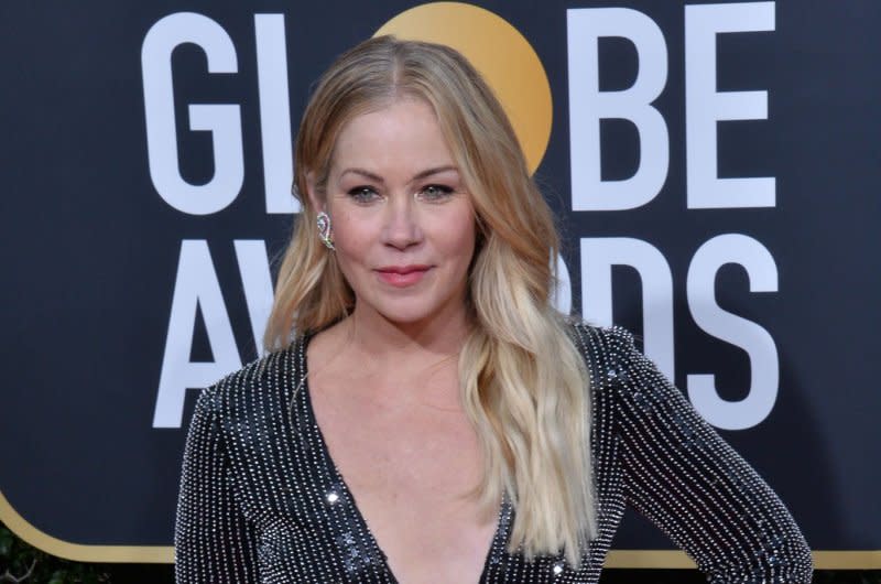 Christina Applegate attends the Golden Globe Awards in 2020. File Photo by Jim Ruymen/UPI