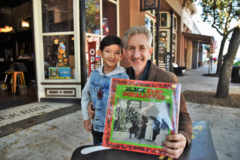 Ken Zarifis traveled from Austin to Astro Record Store in Bastrop and found this 1973 Donald Byrd jazz album, “Black Byrd.”
