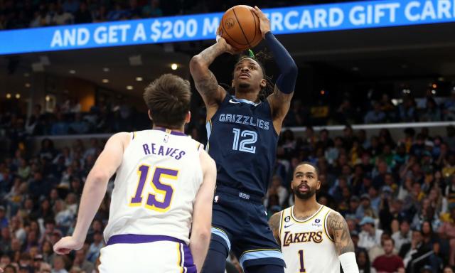 Ja Morant to miss game 2 vs Lakers with hand injury